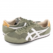 Onitsuka Tiger SERRANO 오니츠카 타이거 셀러노멘즈 BURNT OLIVE/WHITE 브라운 (Onitsuka Tiger SERRANO オニツカタイガー セラーノ メンズ BURNT OLIVE/WHITE ブラウン)