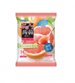 오리히로 탱글탱글 곤약 젤리 파우치 핑크 자몽 ( Plump 蒟蒻 Jelly pouch Pink grapefruit )