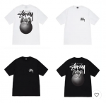 Men's T-shirt, Ball 8 Angels Pattern Printed T-Shirt, Pure Cotton,