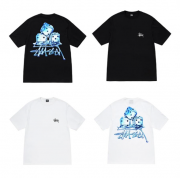 (ステューシー) STUSSY MELTED TEE 1904900 メンズ 半袖 Tシャツ ストック ロゴ stussy トップス コットンメンズ [並行輸入品]