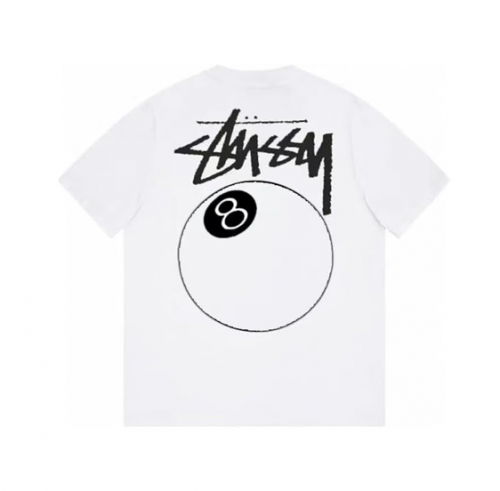 Stussy Men T-shirt pattern No. 8 short sleeves T-shirt fashion tops T-shirt TEE for both men and women ( ステューシー メンズ TシャツパターンNo.8 半袖 TシャツファッショントップスTシャツ TEE 男女兼用