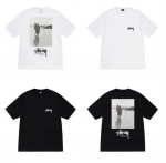 DIQUE Men's Short Sleeve T-Shirt, Stylish, Large Size, Loose Fit, Cotton, Casual, Fashion, Summer Clothes, Short Sleeve, Black