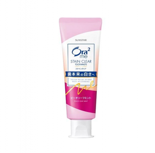 오라투미 스테인 클리어 페이스트 피치 리프 민트 (130g)/산스타 ( オーラツーミー ステインクリアペースト ピーチリーフミント（130g）/ サンスター