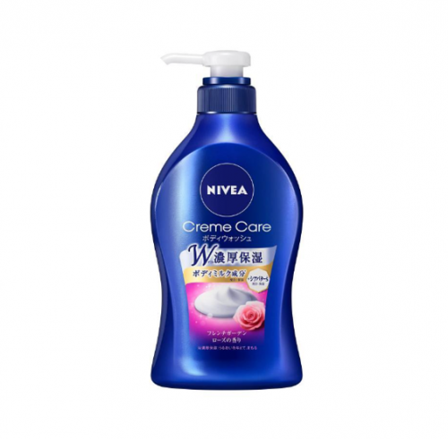 니베아 크림케어 바디워시 프렌치로즈펌프 480ml ( ニベア クリームケアボディーウォッシュ フレンチローズポンプ 480ml