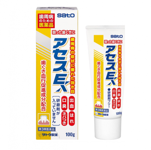 아세스 EX 치약 100g ( アセス EX 100g