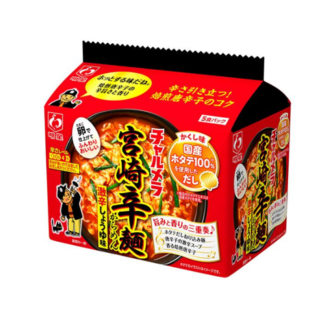메이세이식품 찰멜라 미야자키신면 5식 팩 96g&times;5식 ( 明星食品 チャルメラ 宮崎辛麺 5食パック 96g&times;5食