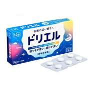 (제2의약품) 일본 수면보조제 에스에스제약 드리엘 12정 ( エスエス製薬 ドリエル12錠