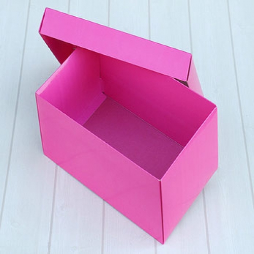 핑크펄y형선물(여성구두)상자[조립형상자]-30장