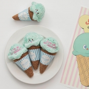 바잇미 민트초코 아이스크림 장난감 (노즈워크/삑삑/바스락)