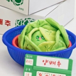 [바잇미]바잇미 양배추 킁킁볼 장난감 (삑삑/바스락/노즈워크)