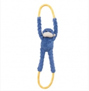 [지피포우즈]ZippyPaws 긴팔원숭이(로프) - 블루