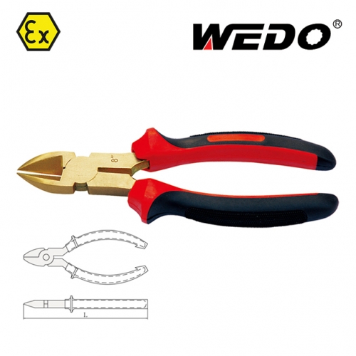 방폭니퍼 DIAGONAL CUTTING PLIER 위두툴스 모델:NS 248-1002 BE-CU/AL-CU