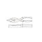 방폭뺀치 LINEMAN PLIER 위두툴스 모델:NS 246-1006 AL-CU/BE-CU