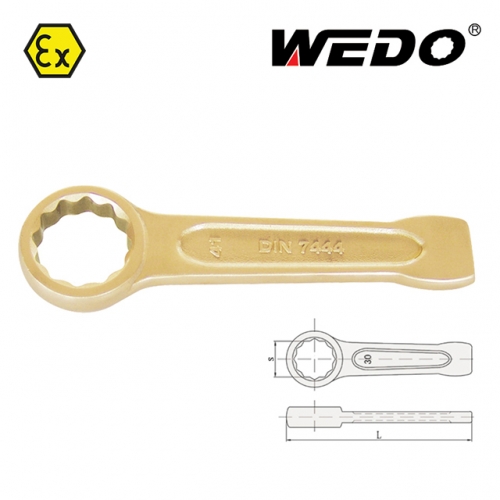 AL-CU 24mm~41mm 방폭함마렌치 HAMMER WRENCH 위두툴스 모델:NS 160-32 AL-CU 알루미늄동합금