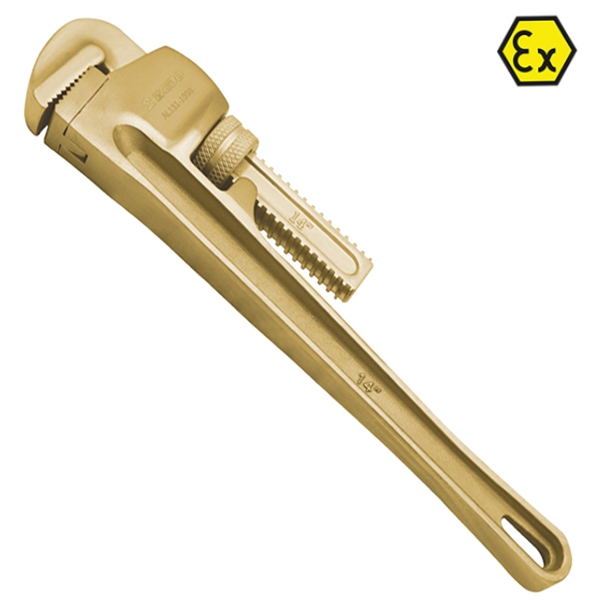AL-CU 방폭파이프렌치 PIPE WRENCH 위두툴스 모델:NS 131-1008 AL-CU