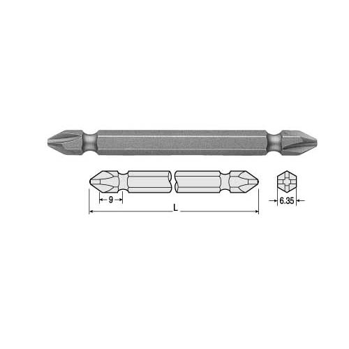 6.35mm 드라이버비트 B43 2x50mm (10ea)