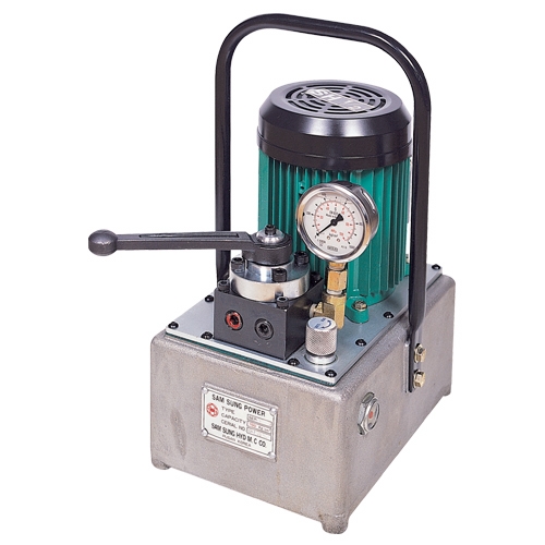유압식전동펌프-메뉴얼타입(반자동) SMP-1/2  3L