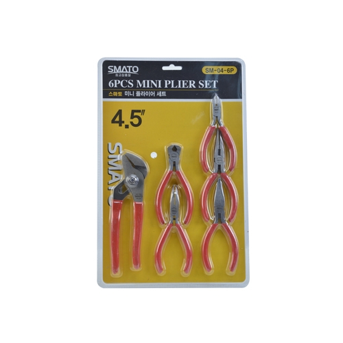 미니 플라이어세트 SM-04-6P  4인치