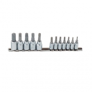 별빗트 소켓세트  SB-TBS12  1/4", 3/8" x 12pc 1/4"x37mm, 3/8"x50mm