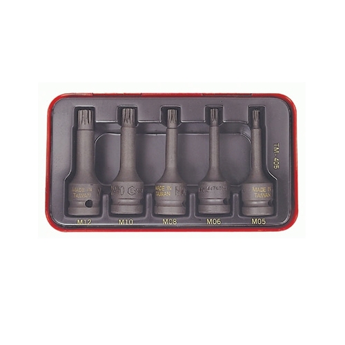 12각 별비트소켓세트 TM-305  3/8SQ x 5pcs