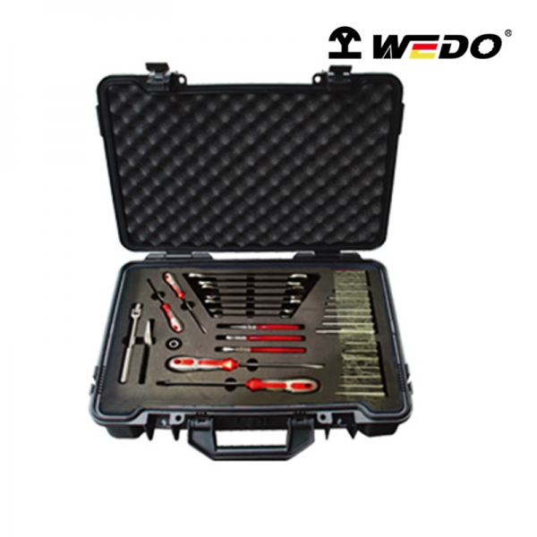 티타늄공구세트 37PCS 위두툴스 모델:TT5604 TITANIUM 티타늄스패너 티타늄니퍼