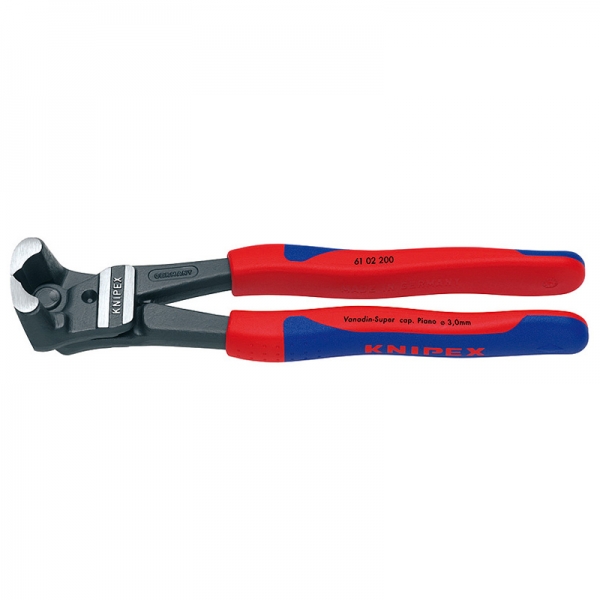 KNIPEX 그립핸들 볼트 엔드 커팅 니퍼 - 61-02-200