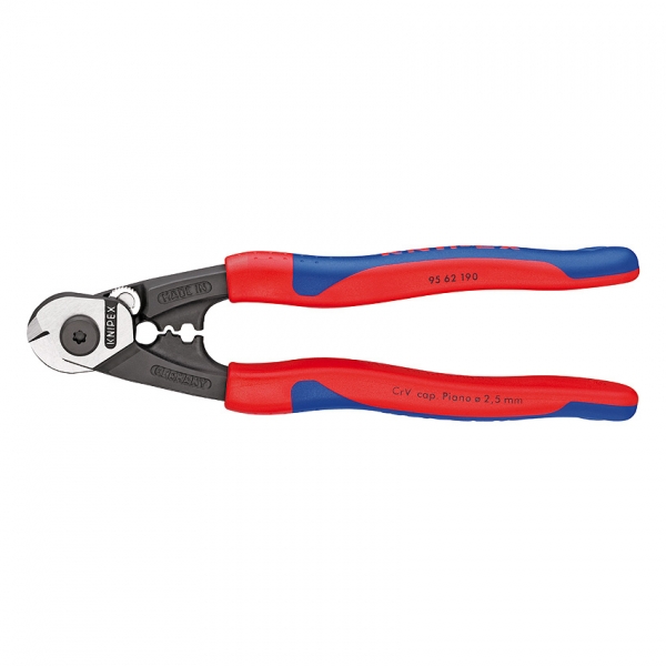 KNIPEX 와이어로프 커터/압착기 -95-62-190 SB