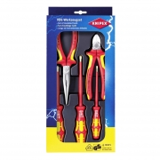 KNIPEX 5종 절연 플라이어 세트 니퍼,펜치,드라이버 - 00-20-13