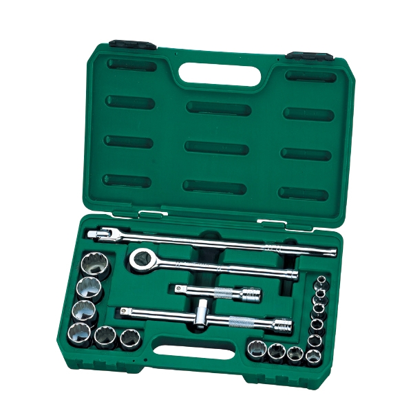 SATA 소켓렌치세트(1/2"DR,INCH)_09087 20PCS