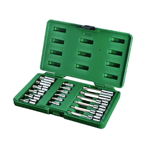 SATA 소켓렌치세트(1/4"&1/2"DR,MM)_09051  18PCS