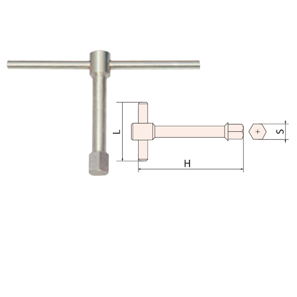 티타늄 T슬라이딩육각렌치 위두툴스 모델:TT5116