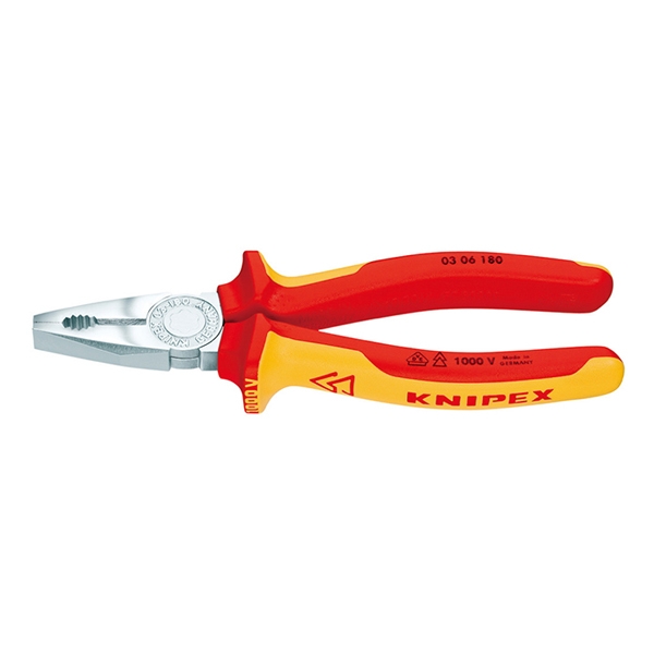 KNIPEX 뺀치(절연) 03-06-180