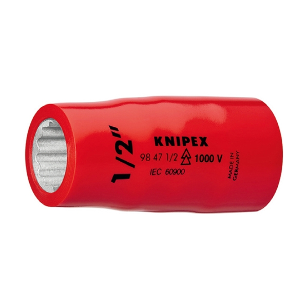 KNIPEX  소켓렌치(절연,육각3/8) 98-47-1"