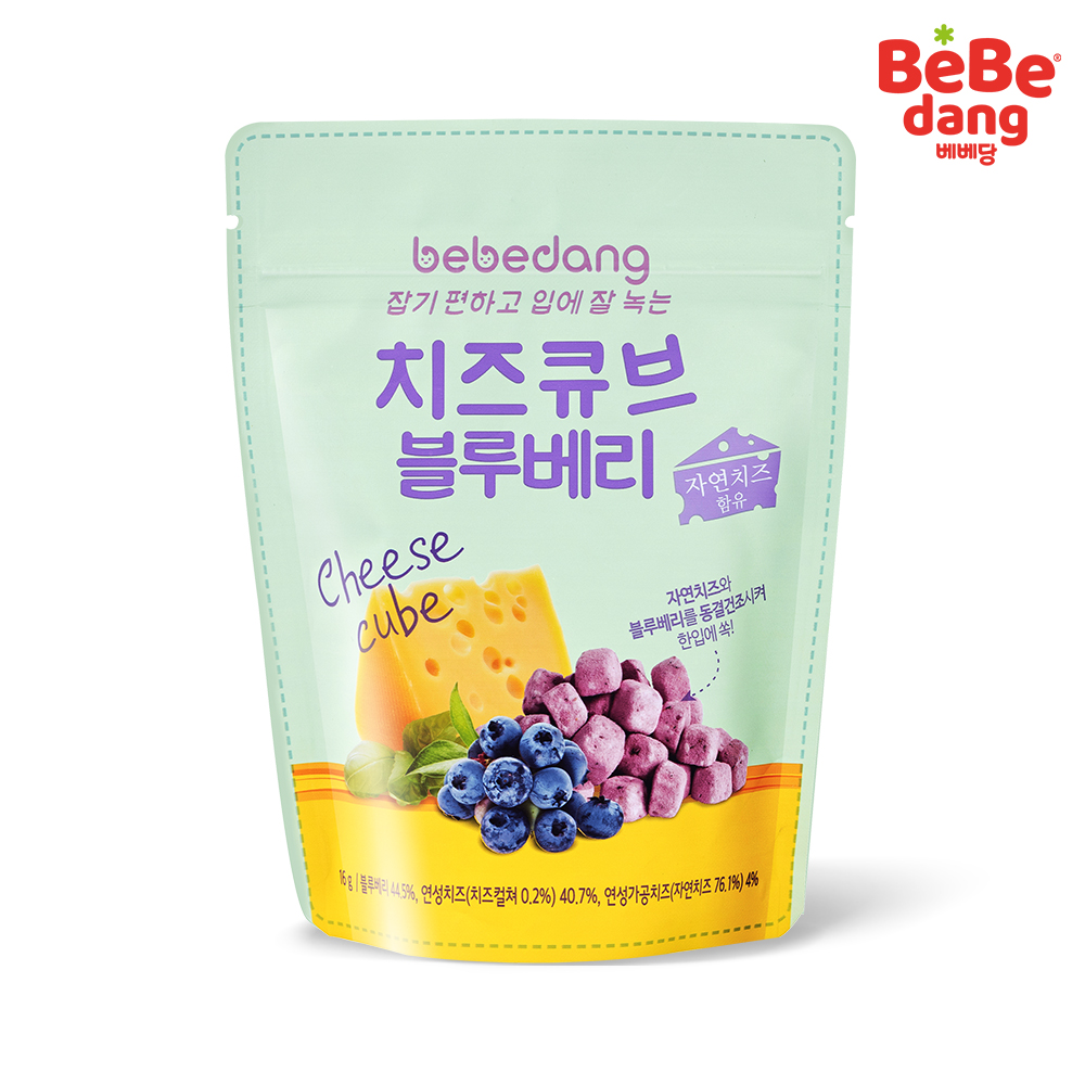 치즈큐브 블루베리 16g