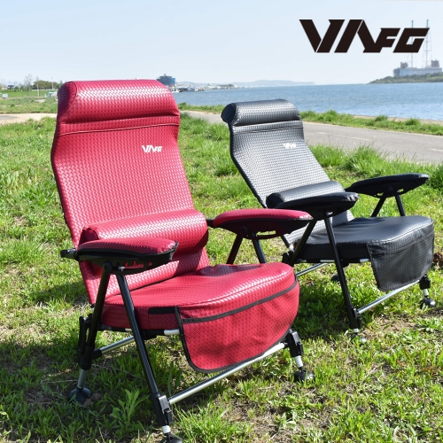 VA VB-B105 와이드 쿠션 레자 의자 민물 좌대 대물 붕어 접이식 낚시의자