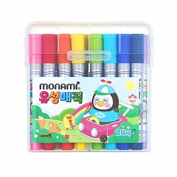 펭수 유성매직 12색 / 24색 세트