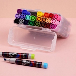 new 사각 유성매직 24색 세트