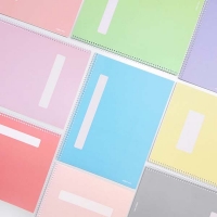 파스텔 서브젝트 스프링노트 랜덤 9종세트