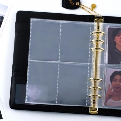 미뉴잇 6공 바인더 포카 속지 10매/50매 세트