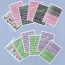 푸퍼 알파벳 스티커팩 다꾸 폴꾸