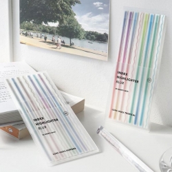 인덱스 롱 하이라이터 Blur 점착 플래그