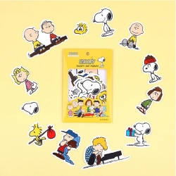 스누피 데코스티커 노랑 (SNOOPY AND FRIENDS)