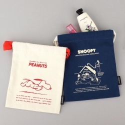피너츠 스누피 75주년 스트링 파우치