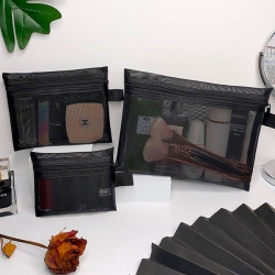 메쉬 다용도 메이크업 파우치