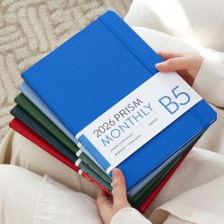 2026 프리즘 빅 B5 먼슬리 다이어리(날짜형 월간)