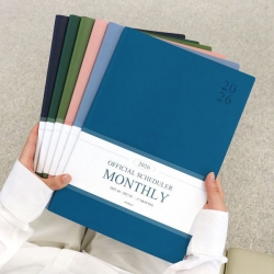 2026 오피셜 빅 먼슬리 스케줄러 (날짜형 A4 월간) 업무용