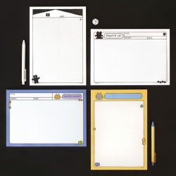 B5 두들 노트패드 떡메모지 메모패드