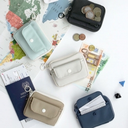 보이저 카드 월렛 여행 동전 지갑