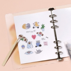 비온뒤 데코포켓 A6 바인더 이형지 리필