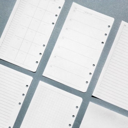 [M70 plus] A6 새틴 레이어북 리필 (6종)